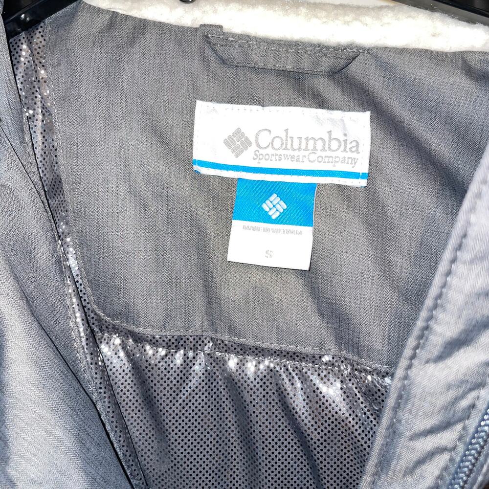 Columbia Women's Suttle Mountain Long Insulated Jacket Grey Coats S $230 - Picture 7 of 10